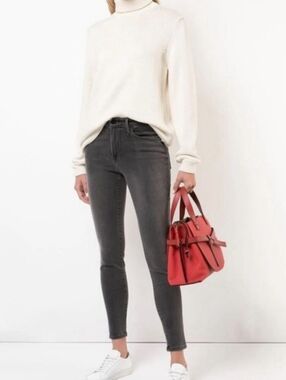 FRAME DENIM Le High Skinny Black Jeans Size 29